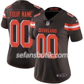 Cleveland Browns Tröjor Custom Brun - Dame